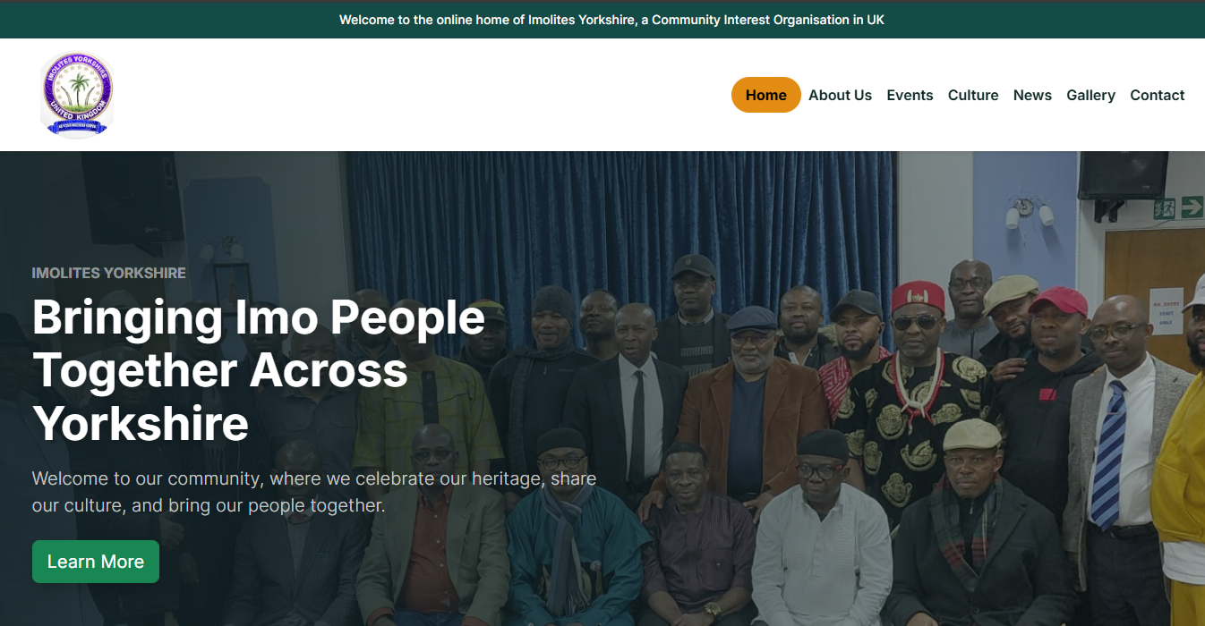 Welcome to Imolites Yorkshire Website